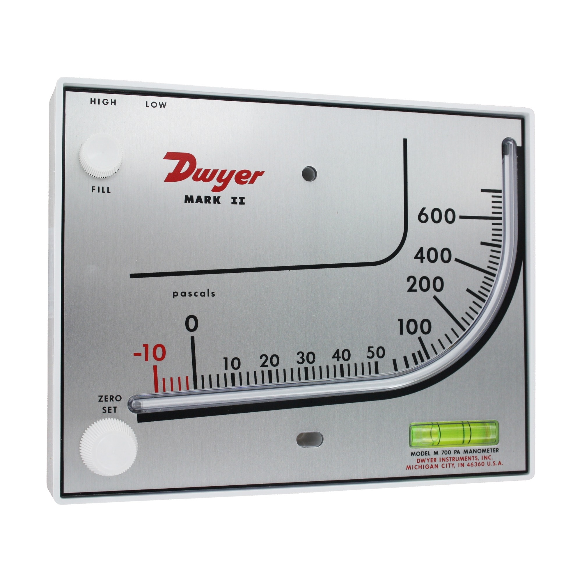 Inclined Manometers for Pressure Measurement in Paint Booths & Air Flow