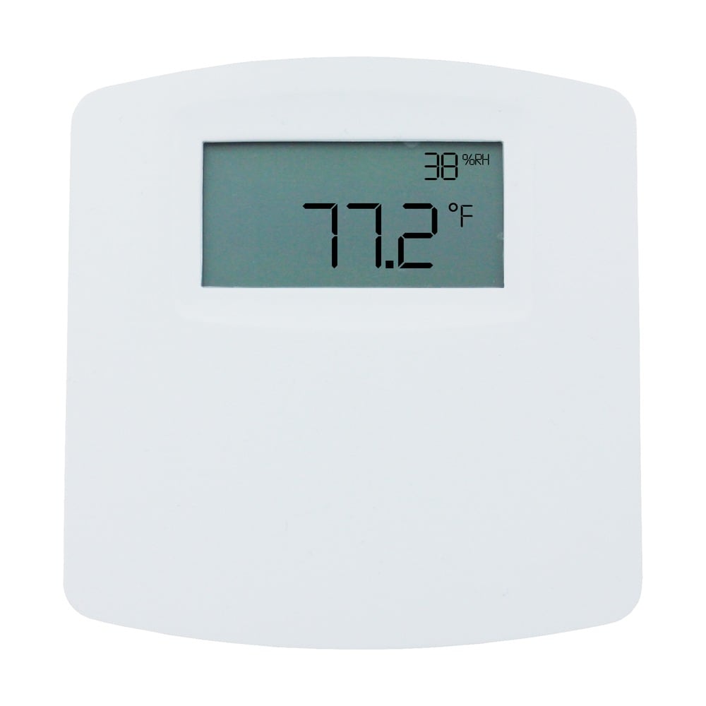 Wall Mount Humidity, Temp & Dew Point Transmitter - Capacitive Sensor
