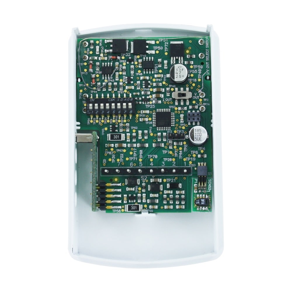 Wall Mount Humidity, Temp & Dew Point Transmitter - Capacitive Sensor