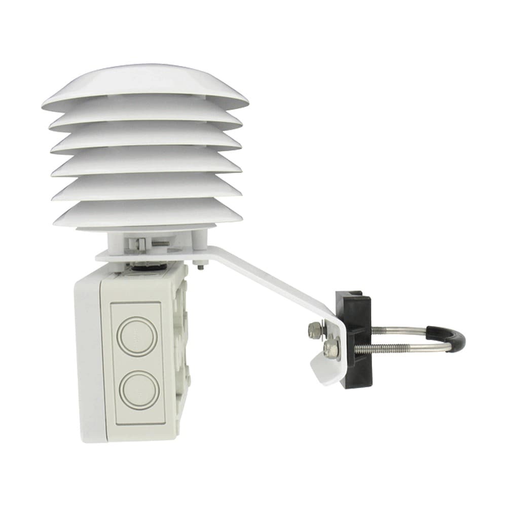 6 plate solar radiation shield for sintered filter version RH transmitters.