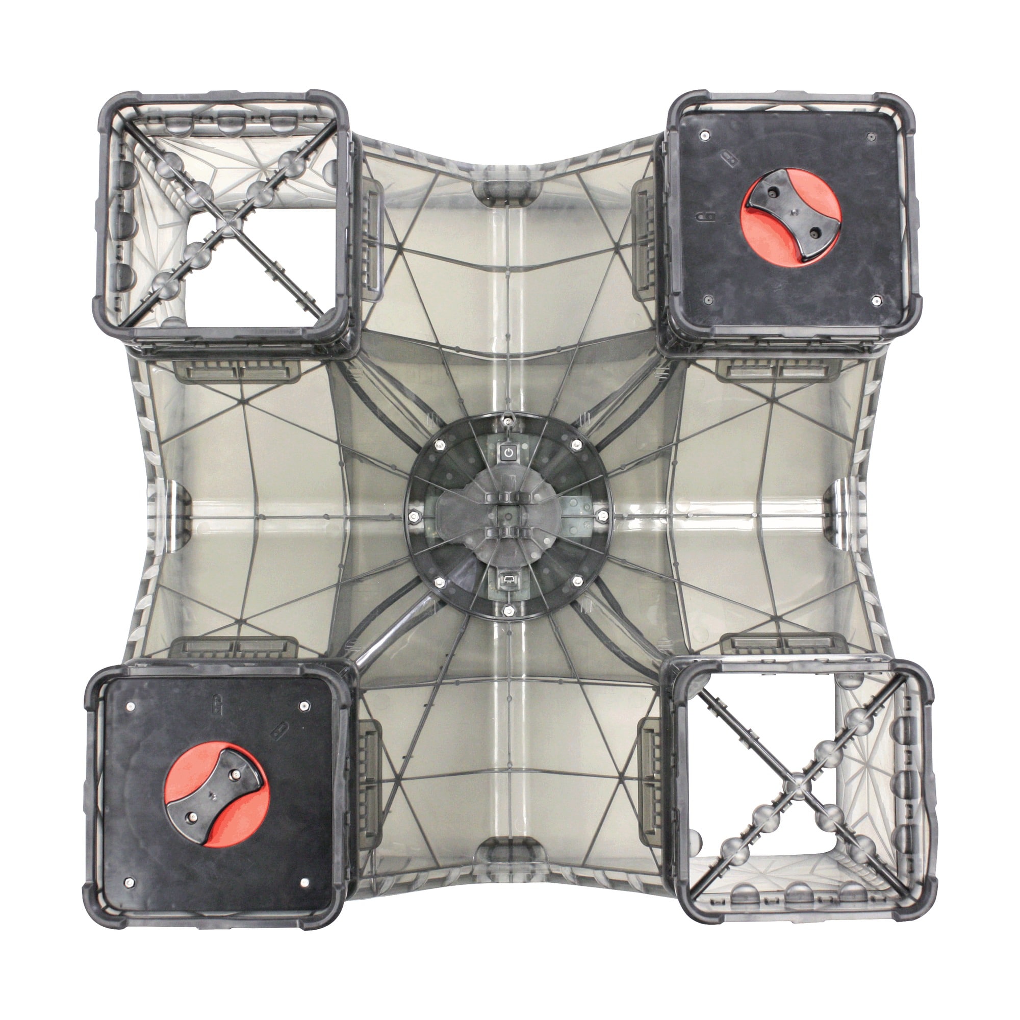 Instrument de équilibrage HVAC SMART AIR HOOD® avec Wi-Fi et pôle de 12 pieds