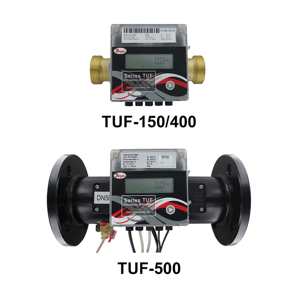Compteur d'énergie ultrasonique compact pour le chauffage/refroidissement avec débitmètre et calculateur