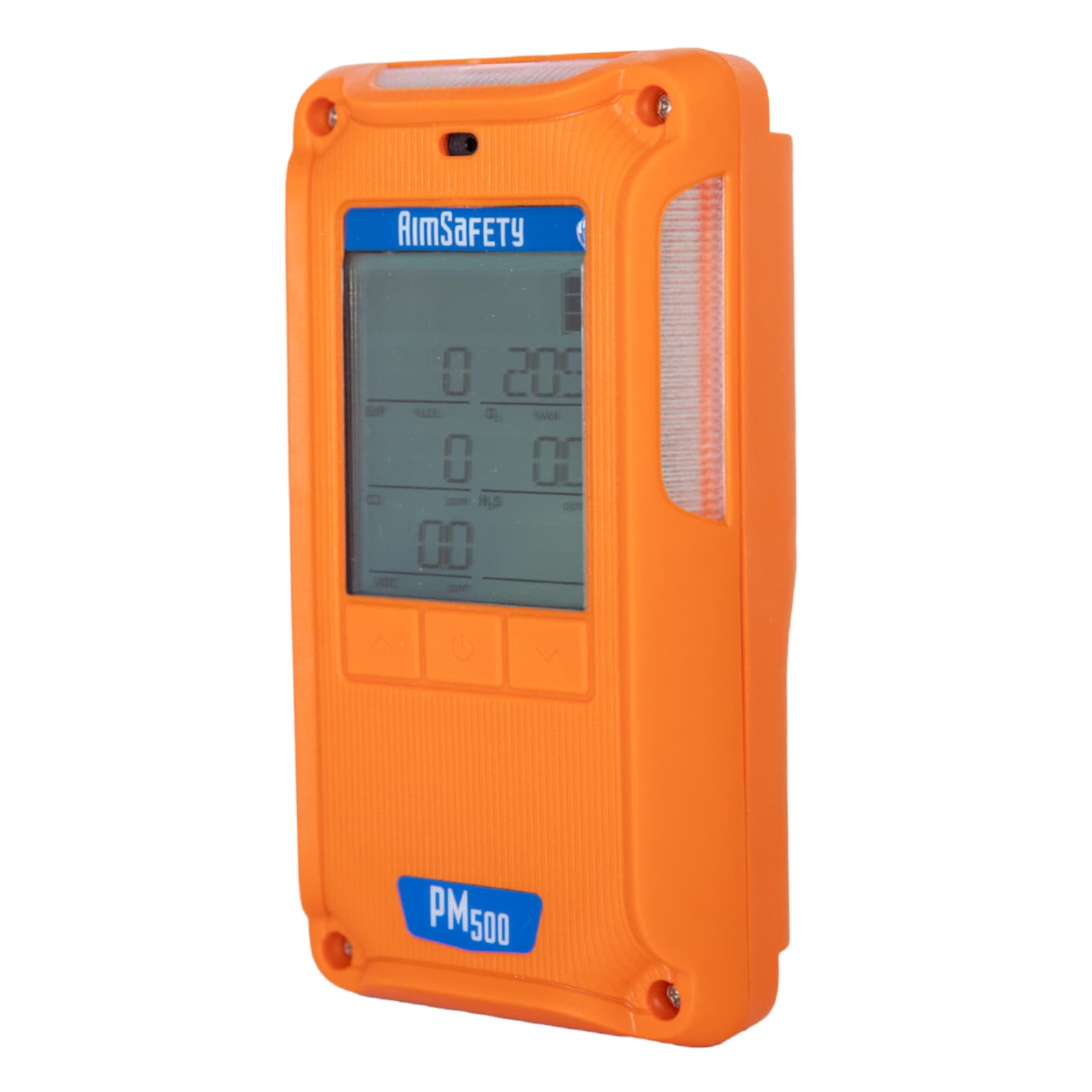 AimSafety PM500 Multi-Gas Monitor with Pump – 6 Gas Detection, Real-Time Readings & Confined Space Safety