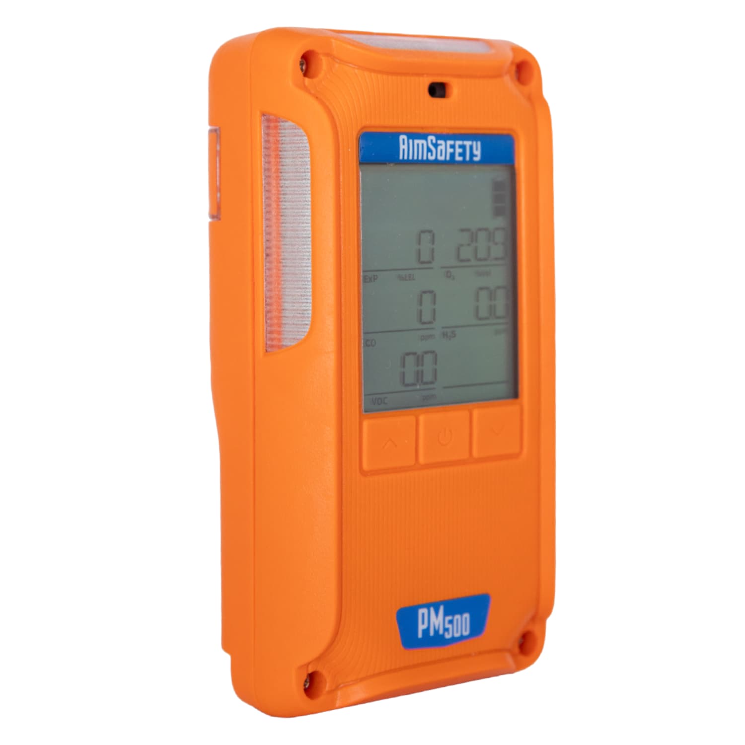 AimSafety PM500 Multi-Gas Monitor with Pump – 6 Gas Detection, Real-Time Readings & Confined Space Safety