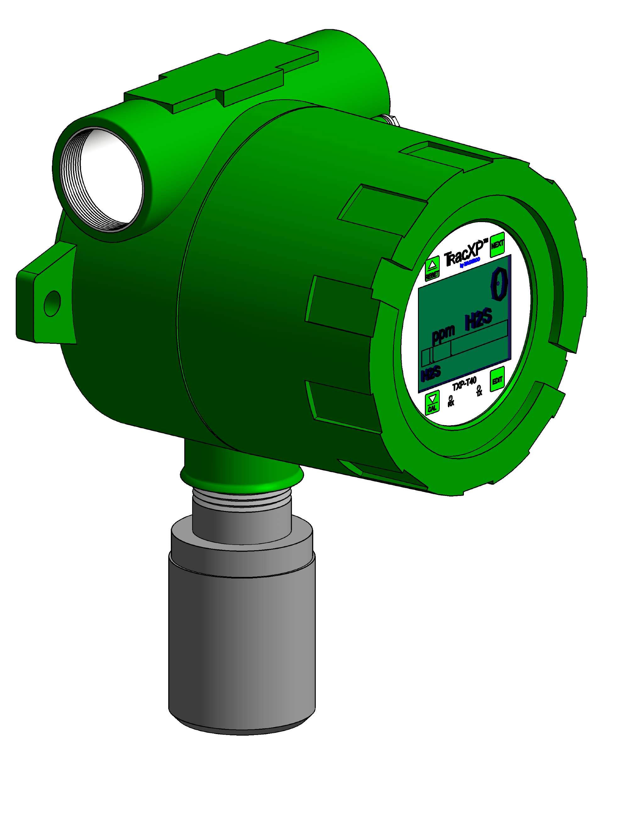 TracXP TXP-T40 Fixed Gas Transmitter – Single/Dual Sensor, Flexible Gas Detection & Hazardous Area Rated