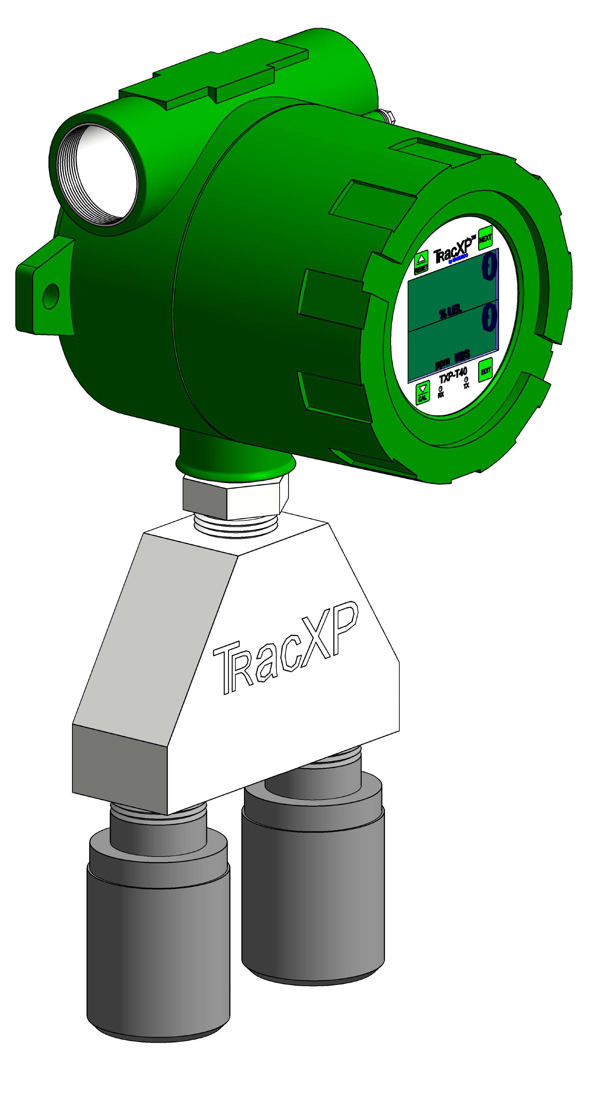 TracXP TXP-T40 Fixed Gas Transmitter – Single/Dual Sensor, Flexible Gas Detection & Hazardous Area Rated