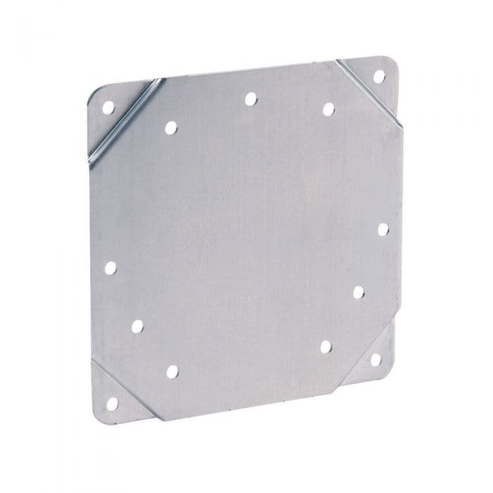 Oberflächenmontageplatte, Aluminium, für Magnehelic®-Manometer.