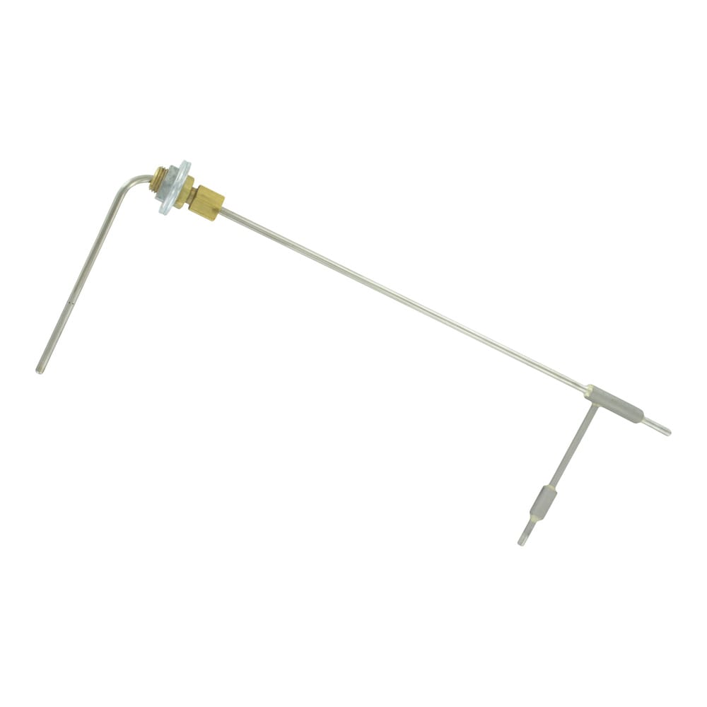 Pocket size Pitot tube, 1/8" dia., 6" insertion length, 3" tip, with 1/8" male NPT compression fitting.