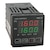 Dual Loop PID Temp Controller, RS-485, Alarm Outputs, Dual LED Displays