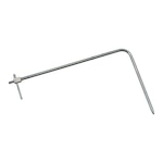 Stainless Steel Pitot Tube for Airflow, Corrosion-Resistant, 3/4 in Pipe