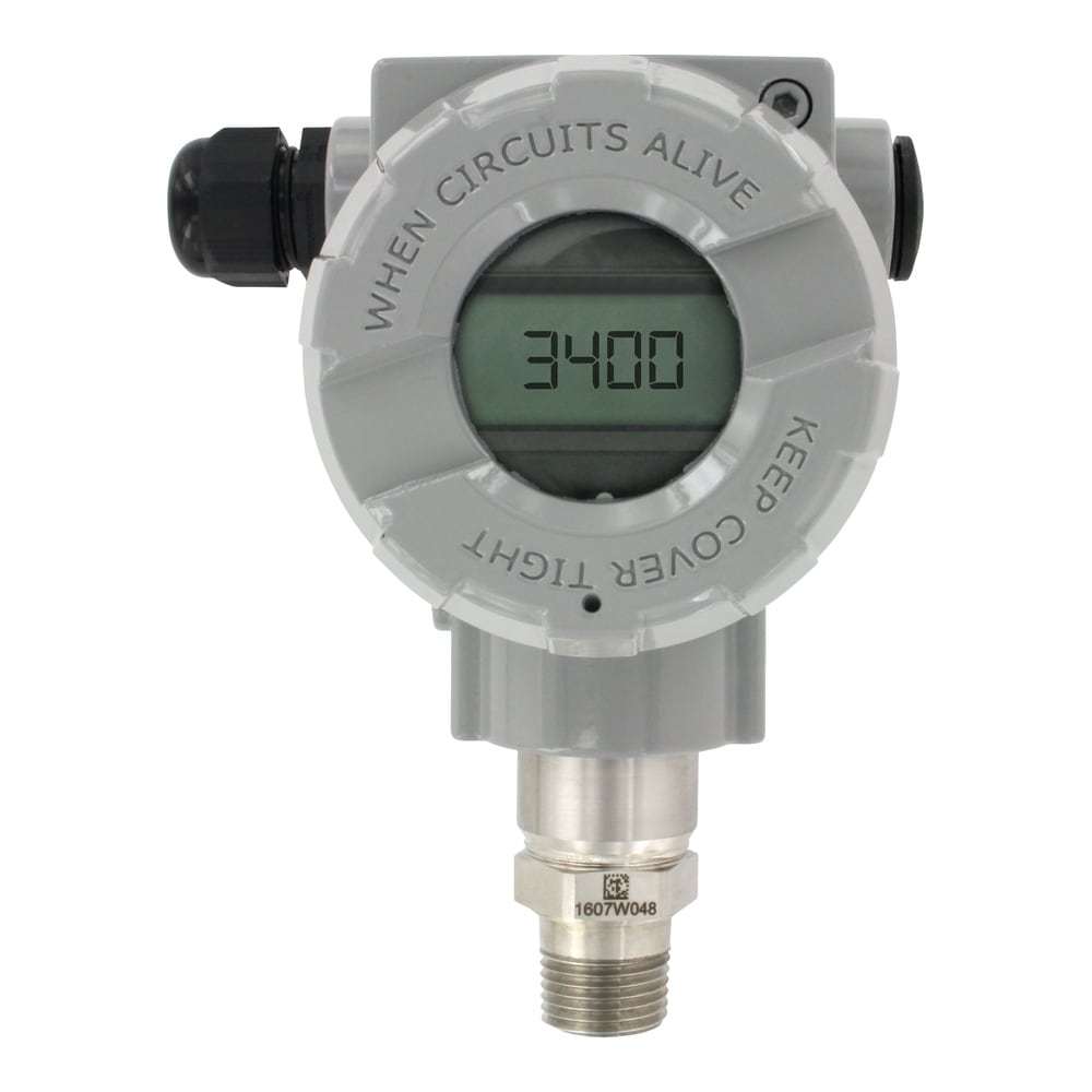 Smart Pressure Transmitter, HART® Comm, for water & chemicals