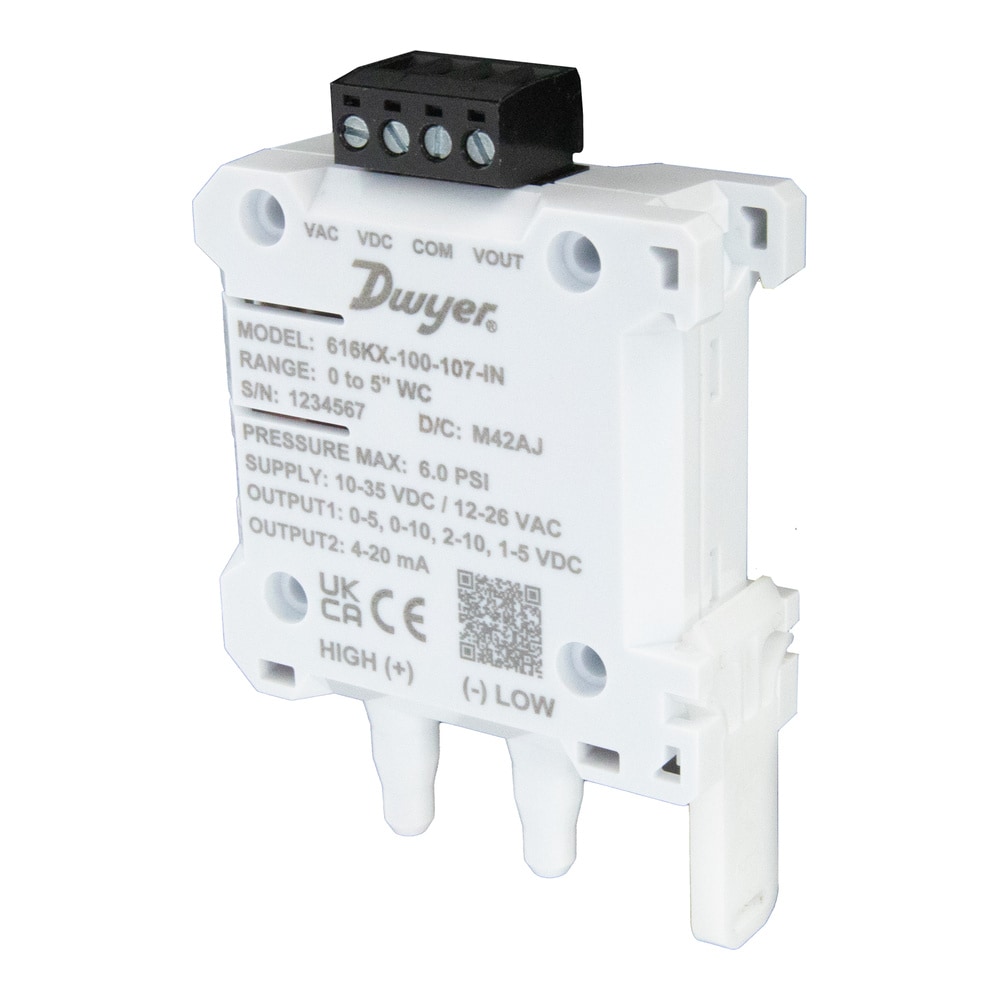 616KX Differential Pressure Transmitters, One-Touch® Calibration