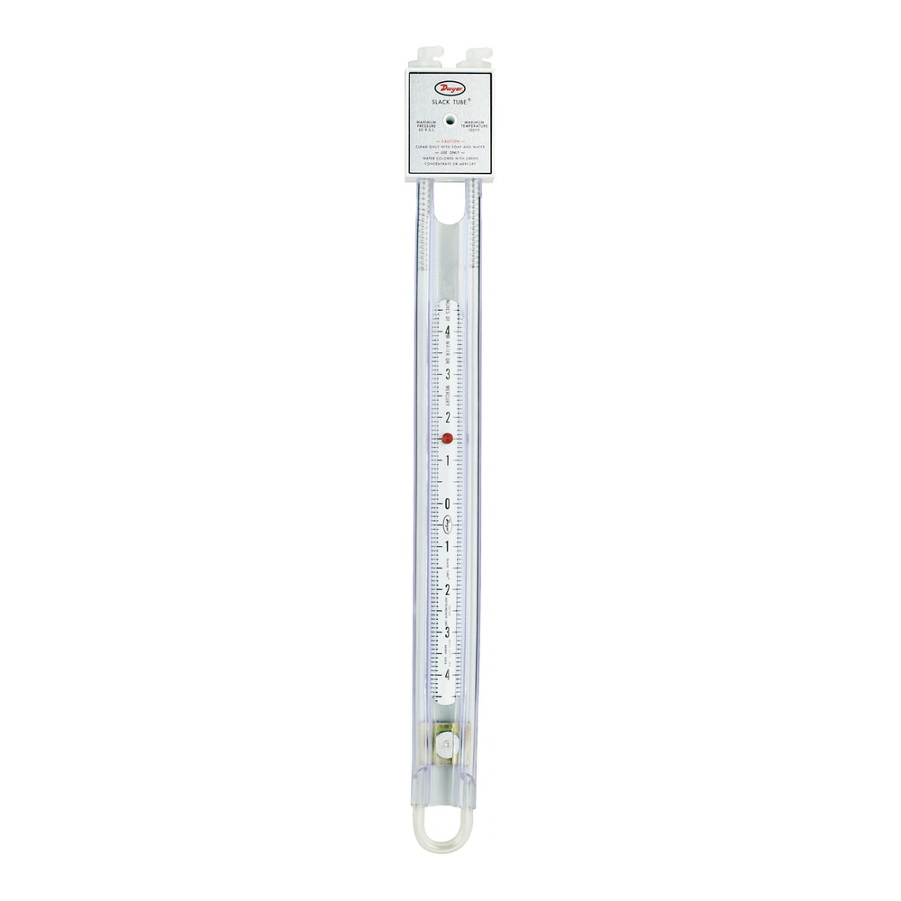 Compact Slack Tube® Manometer Kit for Gas Pressure – 4-60 in Range