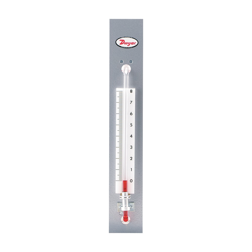 Well-type manometer, range 0-24, 20 oz mercury required.