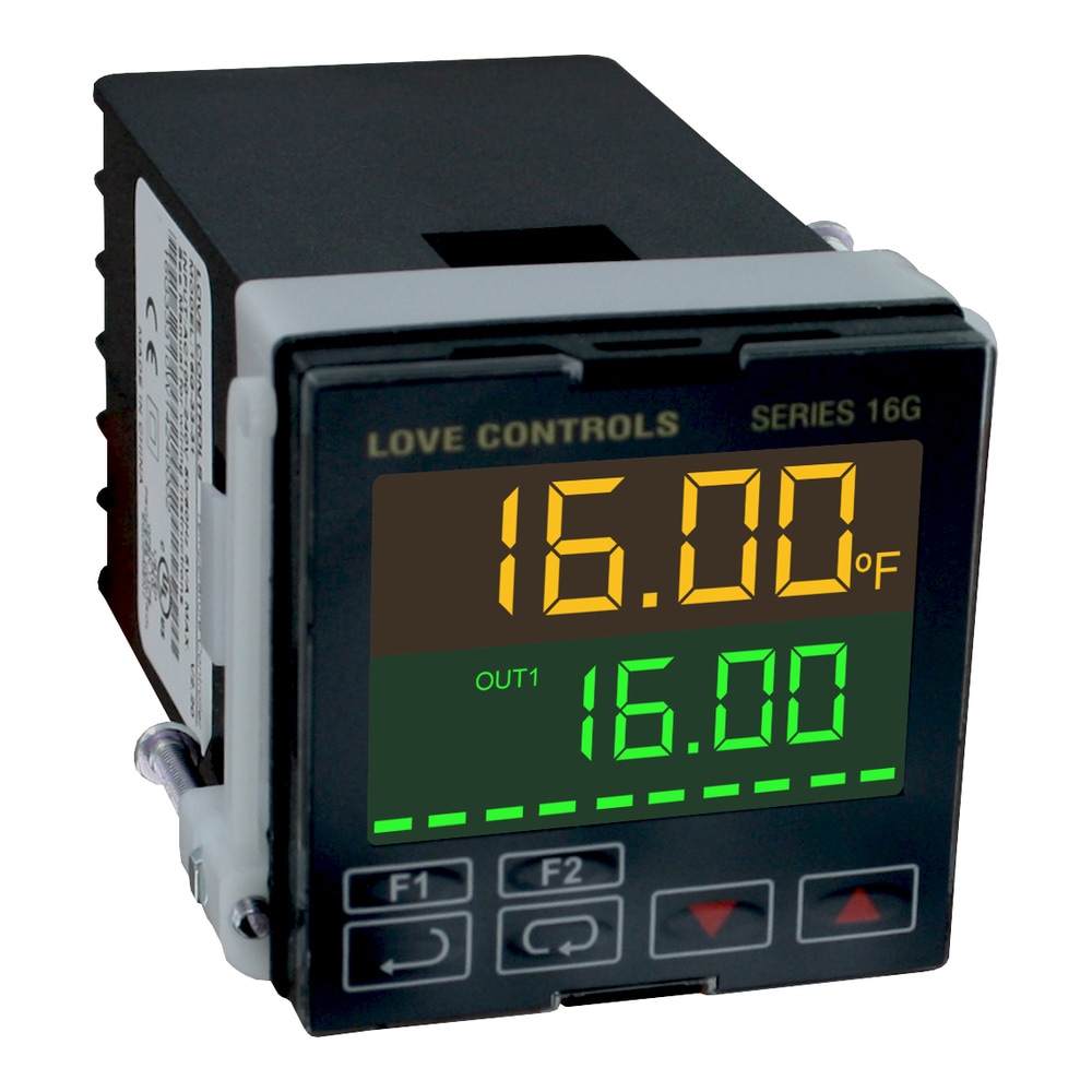 Dual Loop Temp/Process Controllers w/ RS-485 Modbus® for PID Control