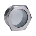 Fenêtre de vue en verre, corps en acier, NPT 1/4-2 po, pour réservoirs et vaisseaux
