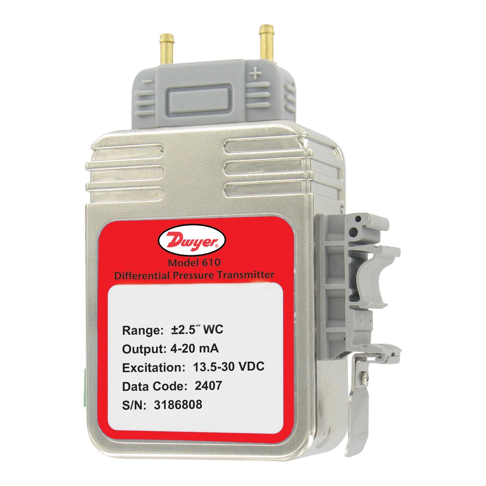Low Differential Pressure Transmitters, ± 0.25% or ± 0.5% FS Accuracy