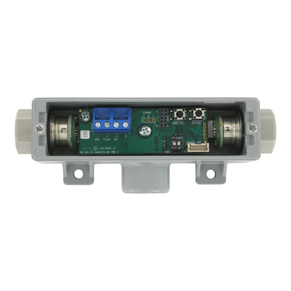 Wet/Wet Differential Pressure Transmitter, Dual Sensors, 0.5% Accuracy, NEMA 4X
