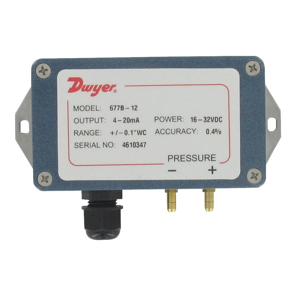 677B Low Pressure DP Transmitter, ± 0.4% Accuracy, NEMA 4 Housing
