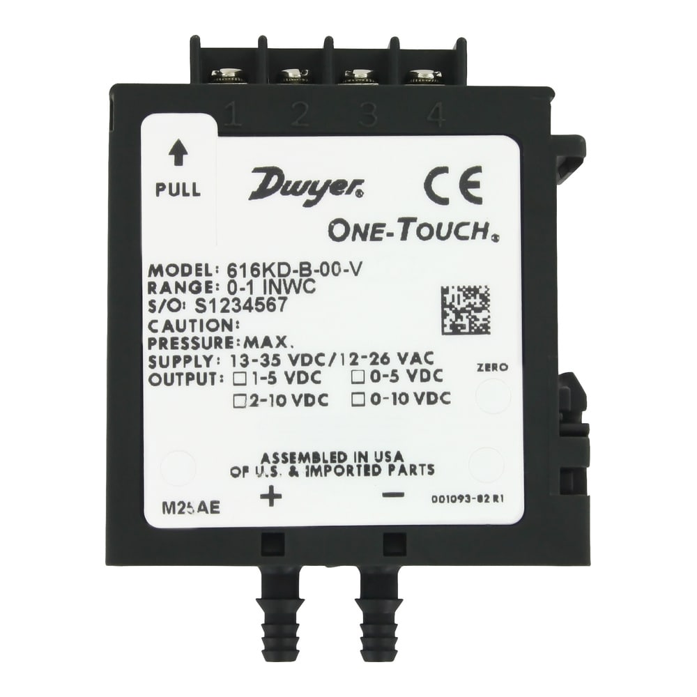 616KD Differential Pressure Transmitters, One-Touch® Calibration