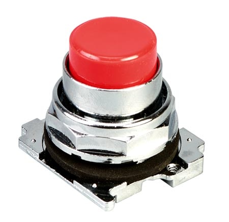 Heavy-Duty 30.5 mm Metal Push Buttons, Contact Blocks/Legend Plate