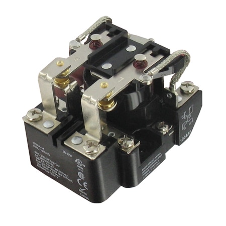High-Current Open Style Power Relays, DPDT, Up to 40 A, Min. Order 10