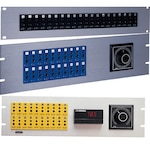 19 in Jack Panel Assemblies with Standard Thermocouple Connectors