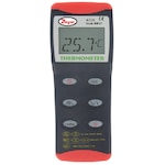 Dual Input Thermocouple Thermometer – Measures J, K, T Types, Backlit LCD