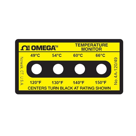 4 Points, 49°C (120°F) to 66°C (150°F), 10 Pack