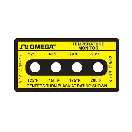 4 Points, 51°C (125°F) to 93°C (200°F), 10 Pack