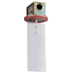 Duct Air Flow Switch, 400-1600 FPM, Die-Cast, Stainless Steel Vane