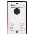 Fume Hood Monitor with Hot Wire Sensor & Mounting Kit for Safe Ventilation