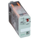 SPDT Ice Cube Relay, 15 A, AC/DC, LED Indicator, Color-Coded Test Button