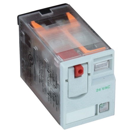 DPDT Electromechanical Relay 15A with LED, Indicator, Test Button