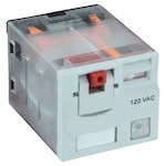 Ice Cube Relays for AC/DC Circuits, 15A, with LED Indicator, HVAC & Pump
