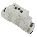 DIN Rail Time Delay Relays, 10 Functions, 0.1s Adjustments, LED – Min. Order 10