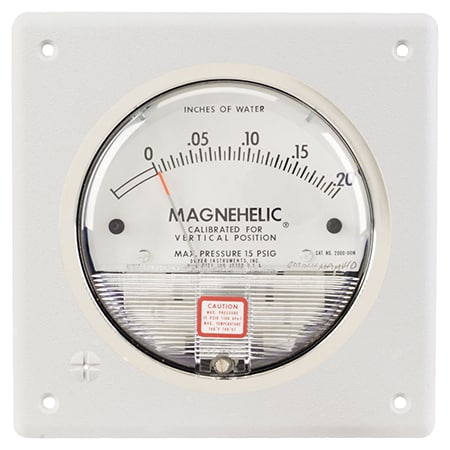 Flush mount kit for Magnehelic® gages (Magnehelic® sold separately)