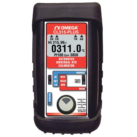 High Accuracy RTD Auto-Connect Display Calibrator & Thermometer