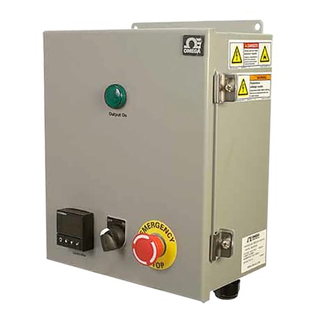 Self-Contained Temperature Control Panel with Microprocessor-based Controller