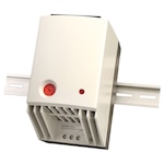 DIN Rail Mountable Vertical Enclosure Fan Heater Up to 650 W