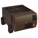 DIN Rail/Foot Mountable Horizontal Enclosure Fan Heater 950 W