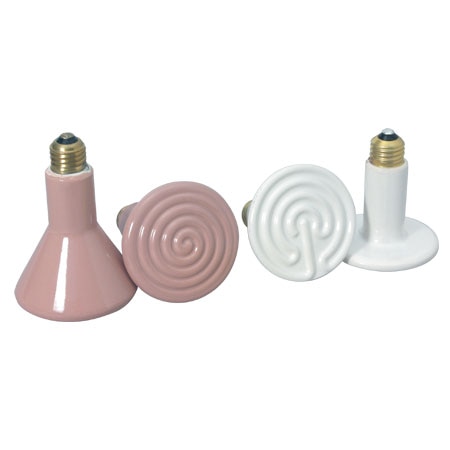 Bulb Shaped Ceramic Heaters 986 °F Max and 0.25 kW Max