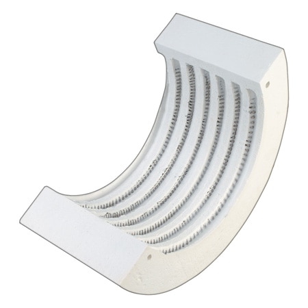 Semi-Cylinder Ceramic Heaters 2192 °F Max and 9.5 kW Max