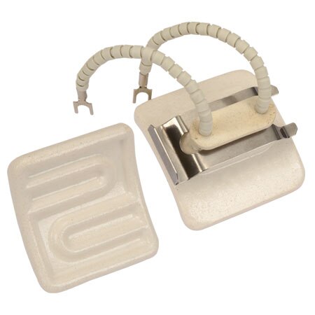 Curved Faced Ceramic Heaters 1800 °F Max and 0.25 kW Max