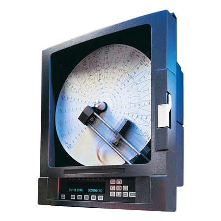 1 to 4-Channel Microprocessor-Based Circular Chart Recorder