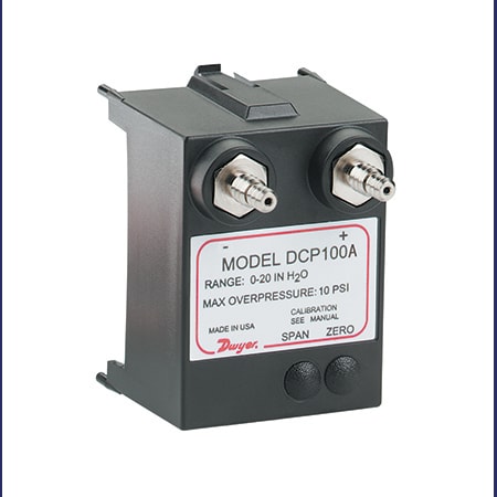 Pressure module, differential pressure range 10" w.c.