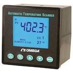 1/4 DIN 10-Channel Automatic Temperature Scanner