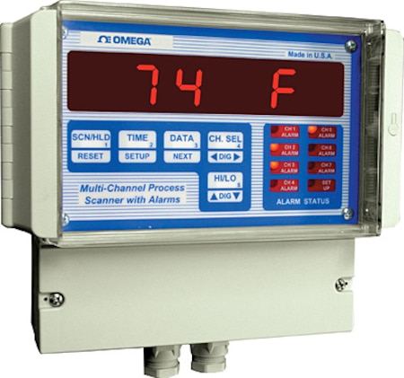 Process Scanners Wall-Mount 4 and 7-Zone, IP65 Enclosure