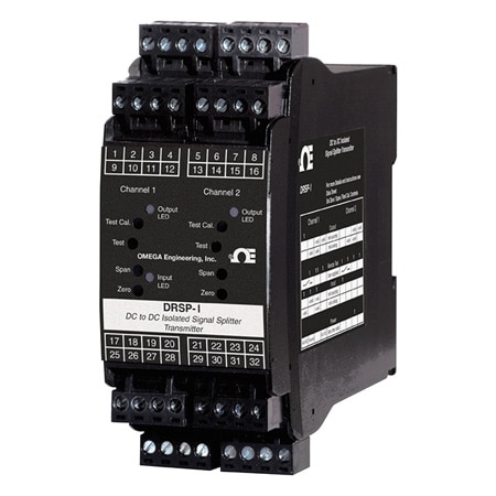 DIN Rail DC Current Signal Splitters w/ Dual Output