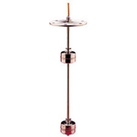 Mini Multi-Station Level Switches for 5 Points, 48" Length, 316 SS/Brass